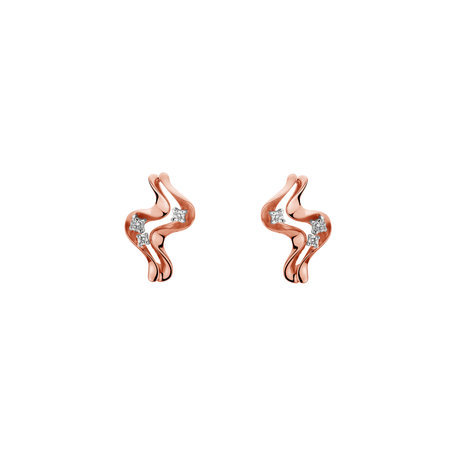Diamond earrings Cosmic Aria