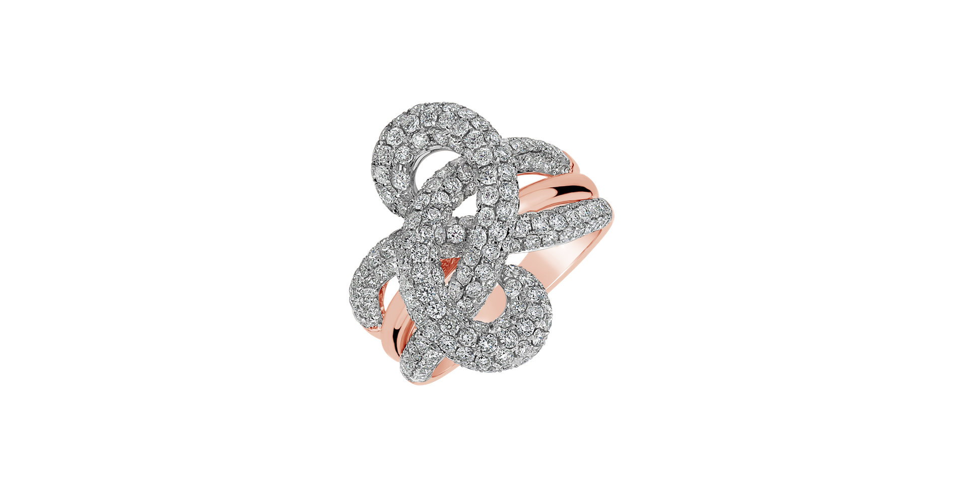 Diamond ring Emotion Spiral