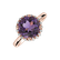 Diamond rings with Amethyst Majestic Royalty3