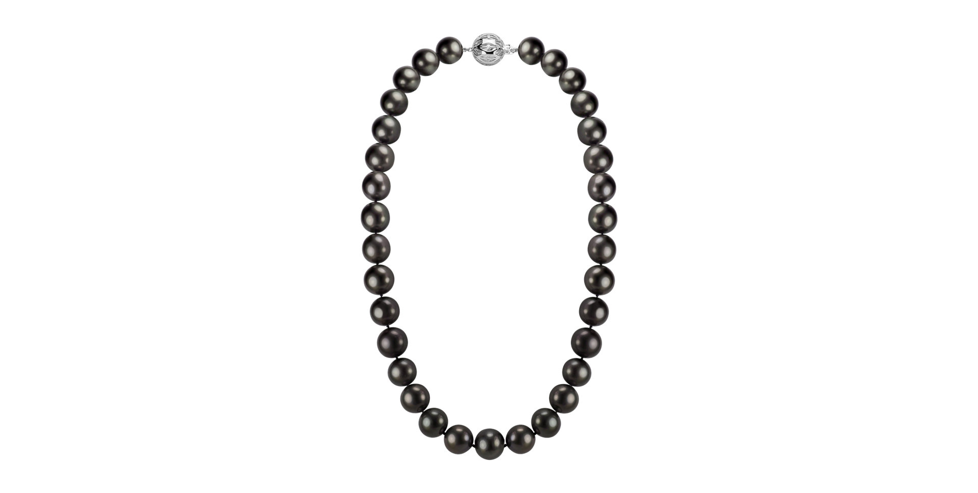 Diamond pearl necklace Jax