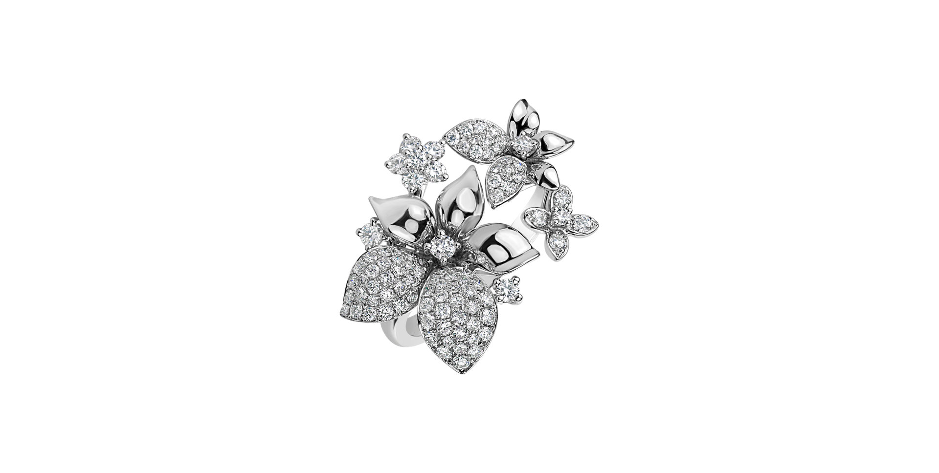 Diamond ring Floral Enigma