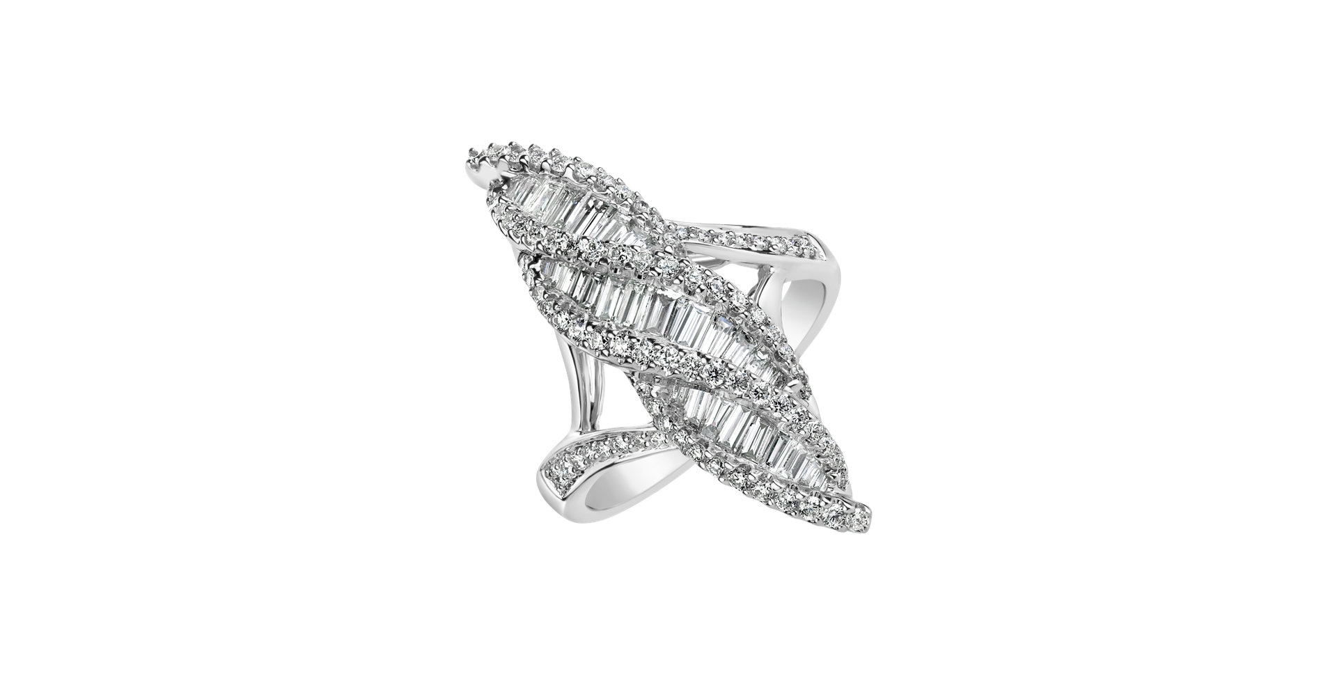 Diamond ring Infinite Swirls