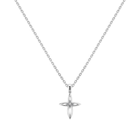 Diamond pendant Celestial Cross