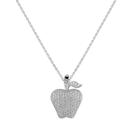 Diamond pendant Apple Ton