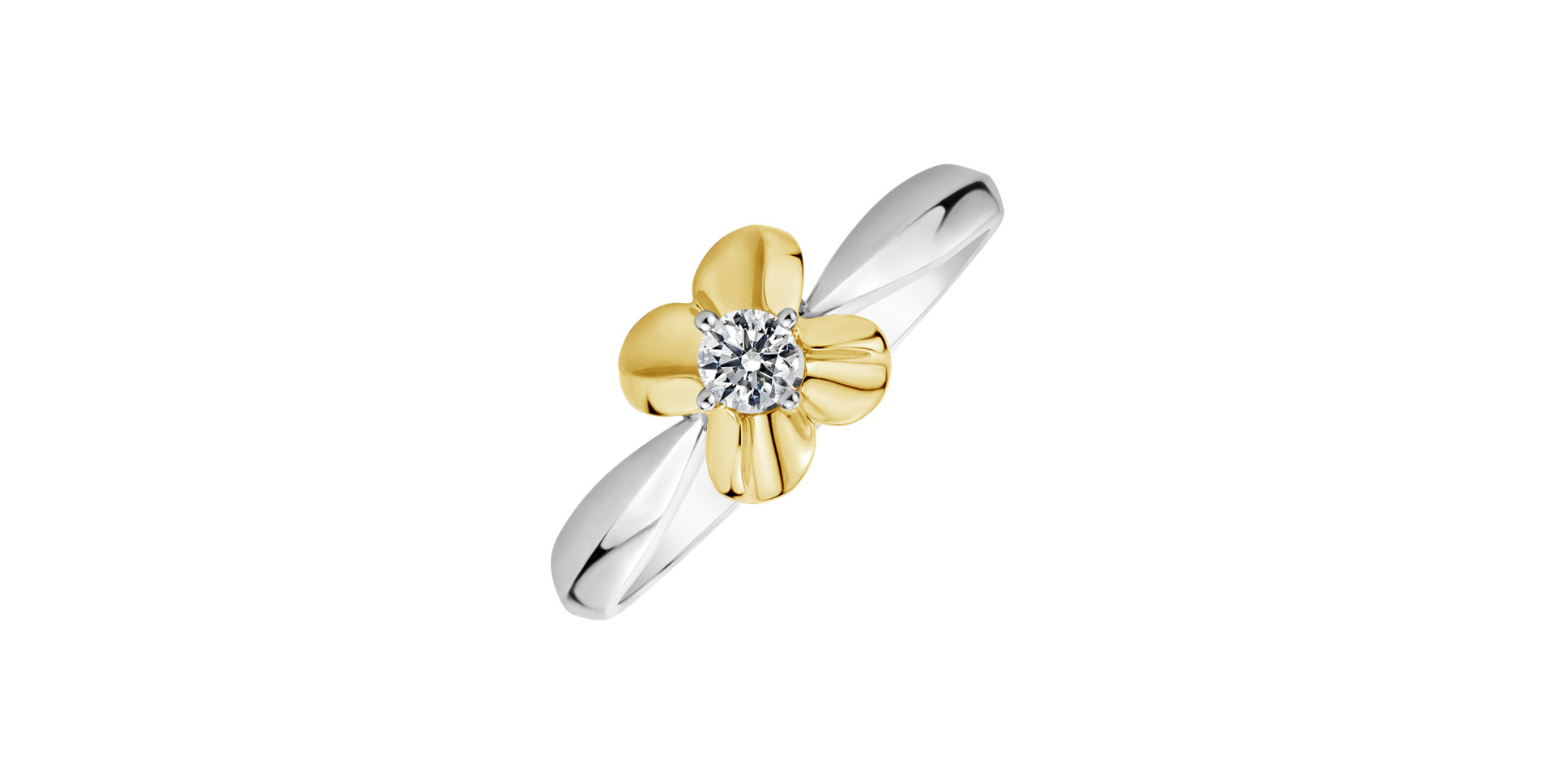 Diamond ring Flower Love