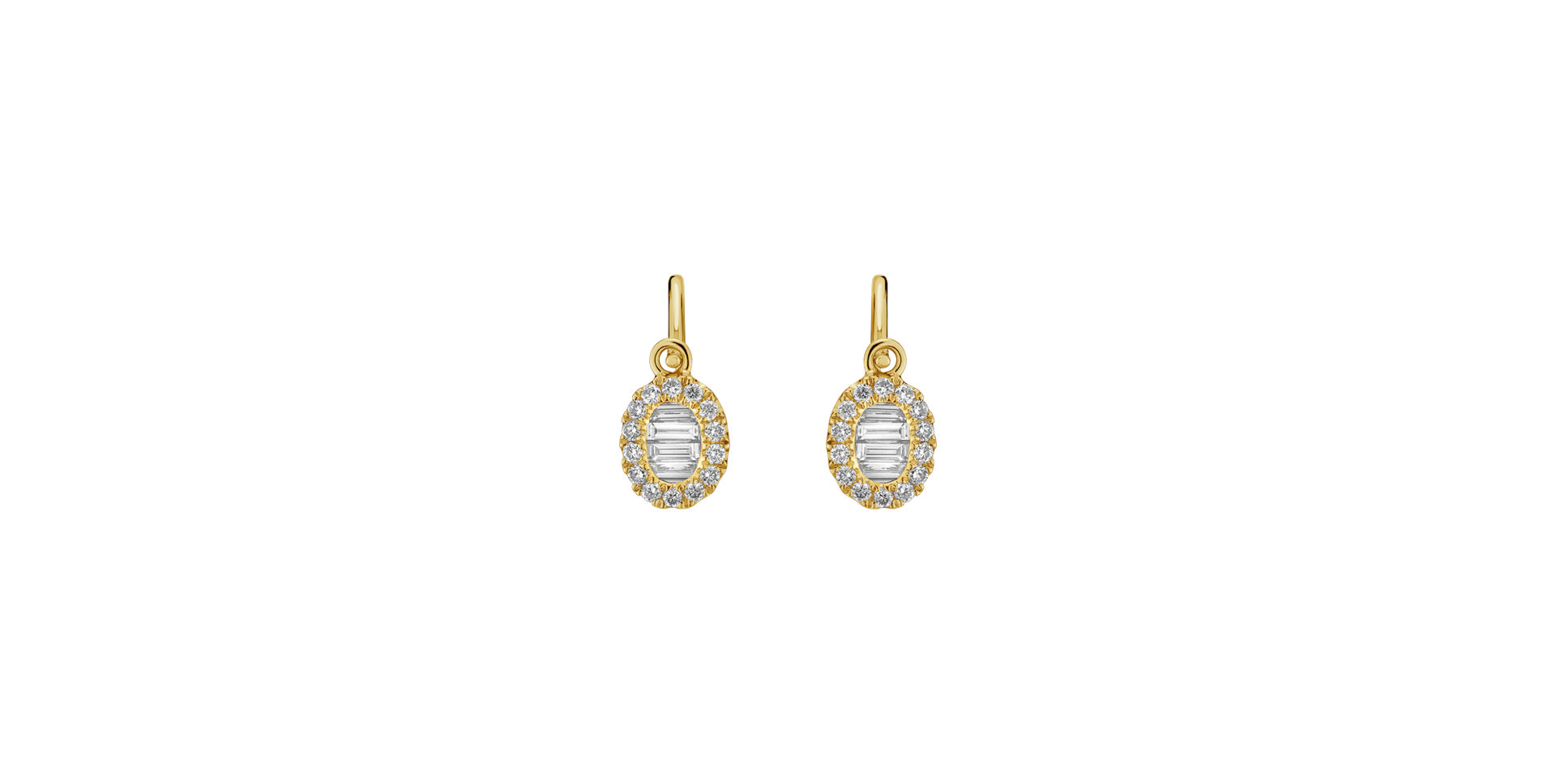 Children's diamond earrings Figaro