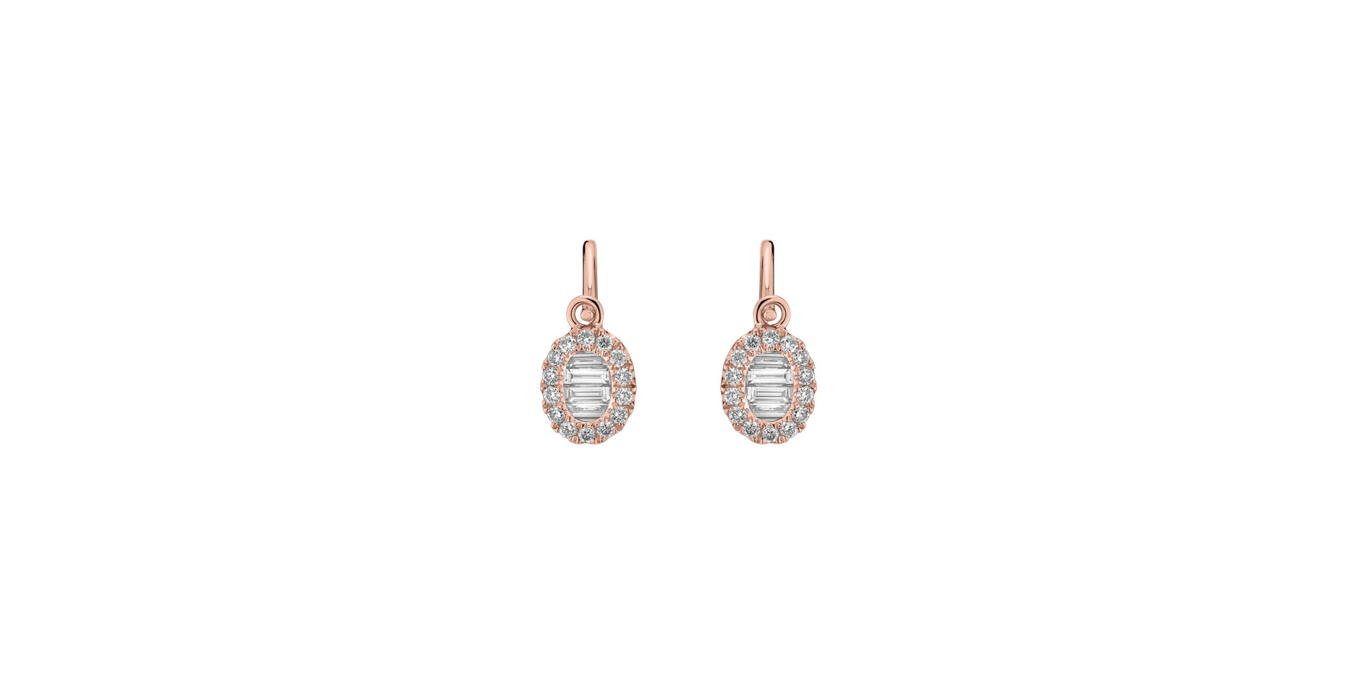 Children's diamond earrings Figaro