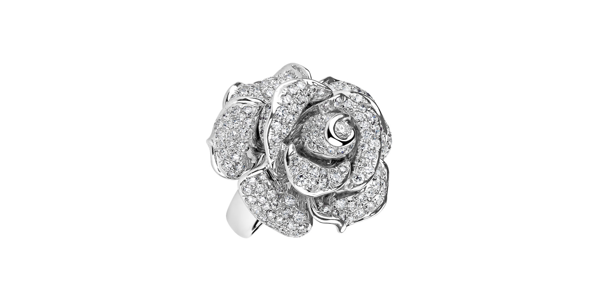 Diamond ring Glamorous Rose