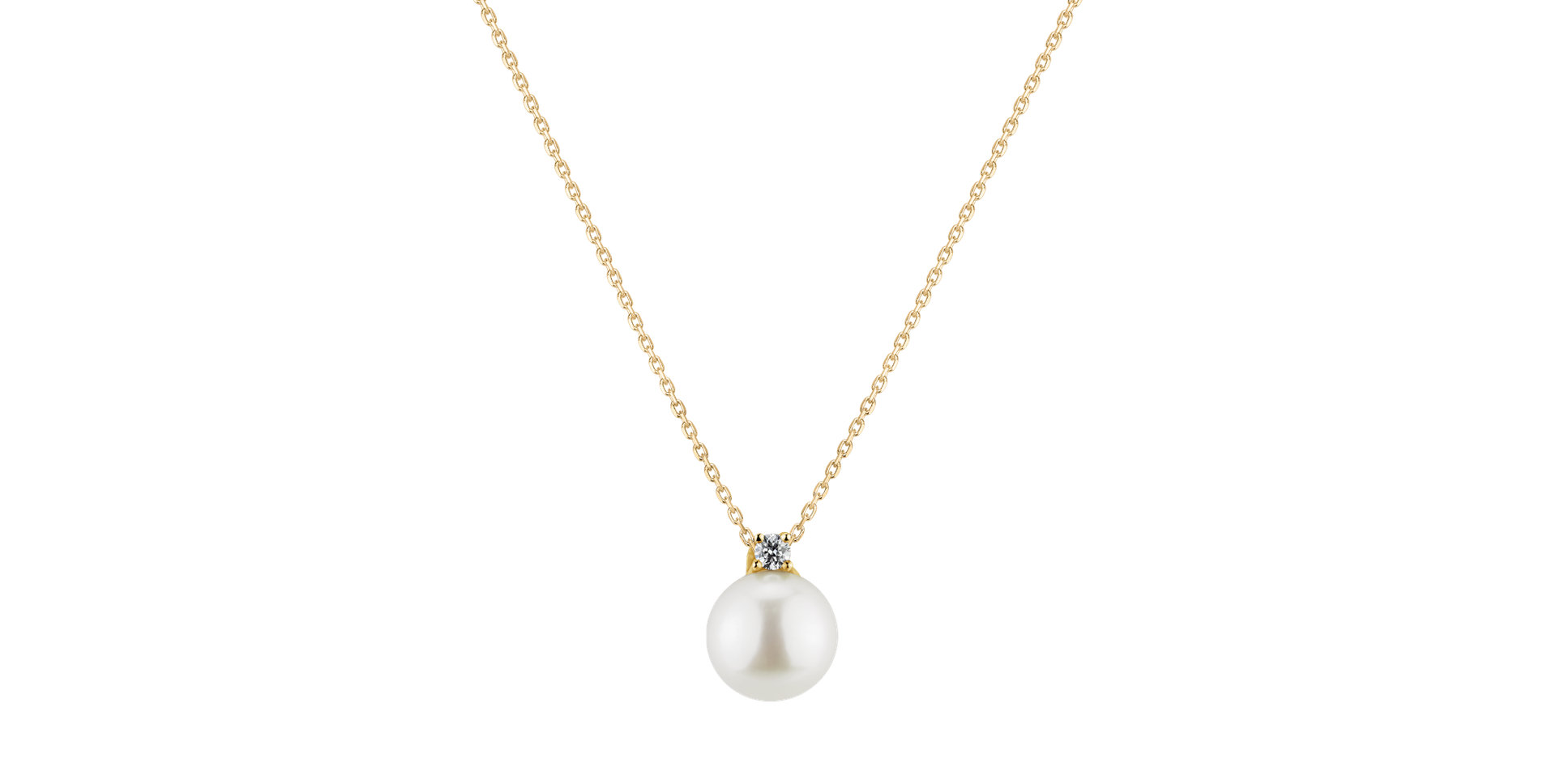 Diamond pendant with Pearl Duchess Treasure