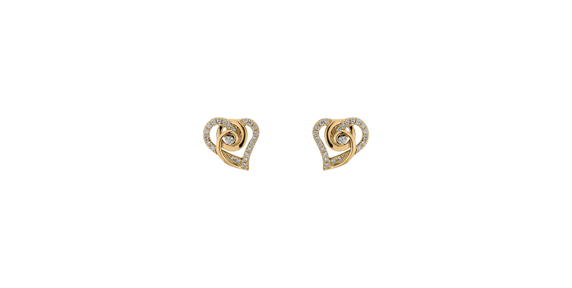 Diamond earrings Riva Love