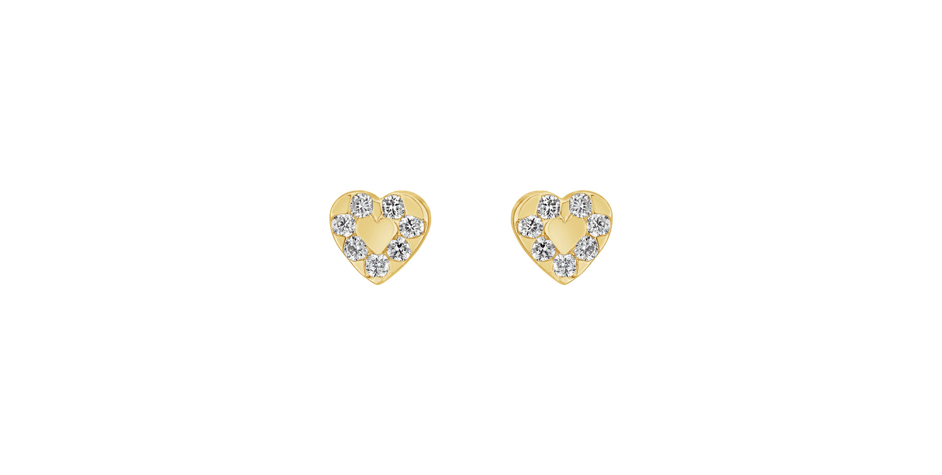 Diamond earrings Rosia Romance