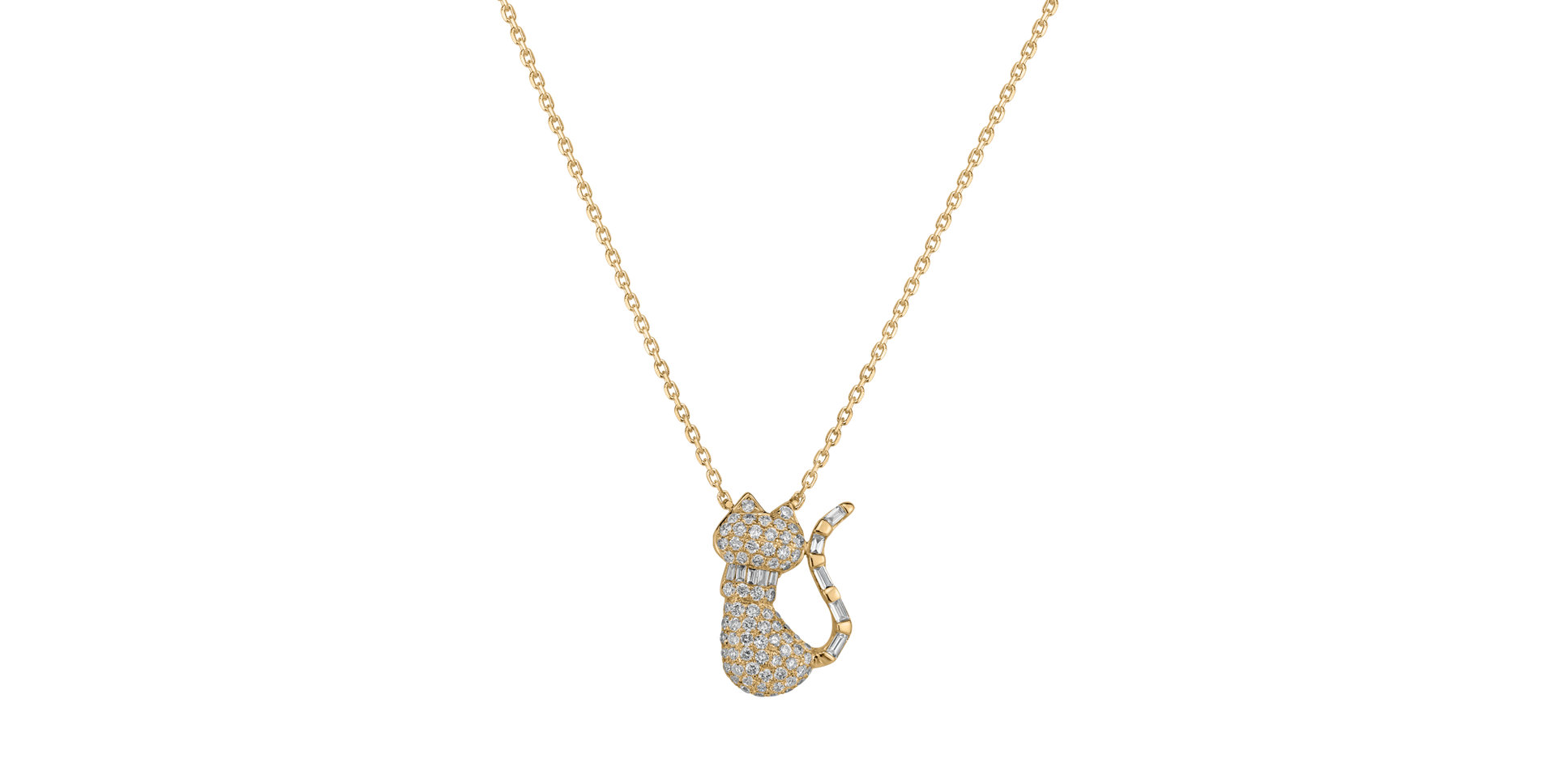 Diamond necklace Miss Cat