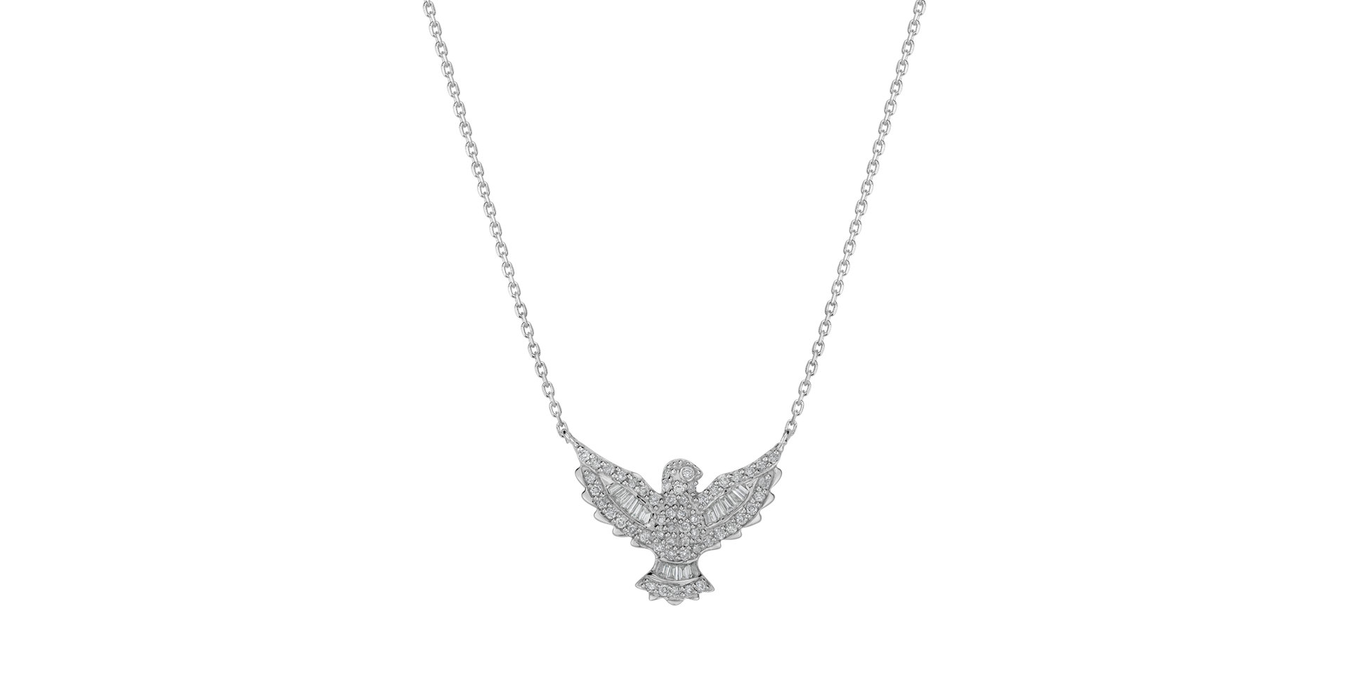 Diamond necklace Glitter Eagle
