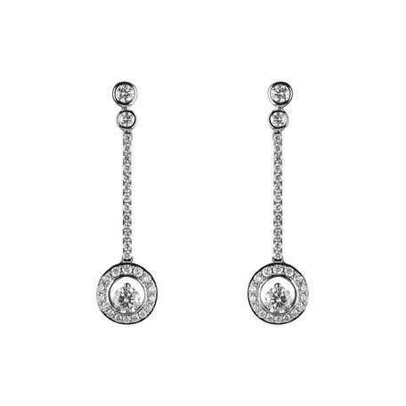 Diamond earrings Dazzling Delight