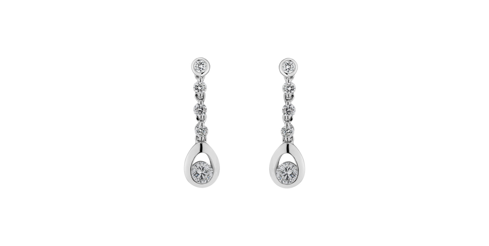 Diamond earrings Constellation Path