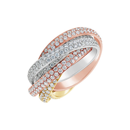 Diamond ring Diamond Twist