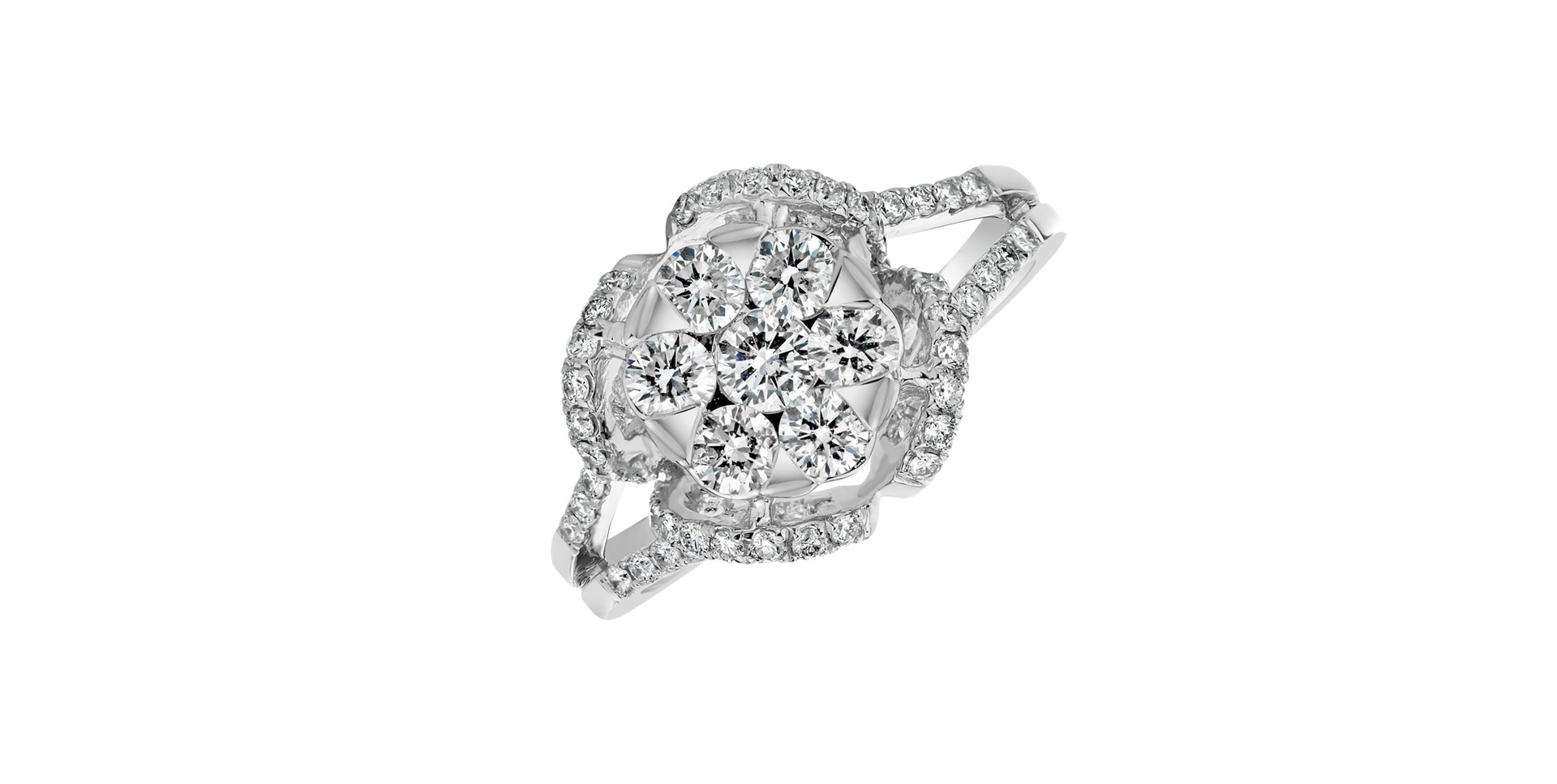 Diamond ring Fleur