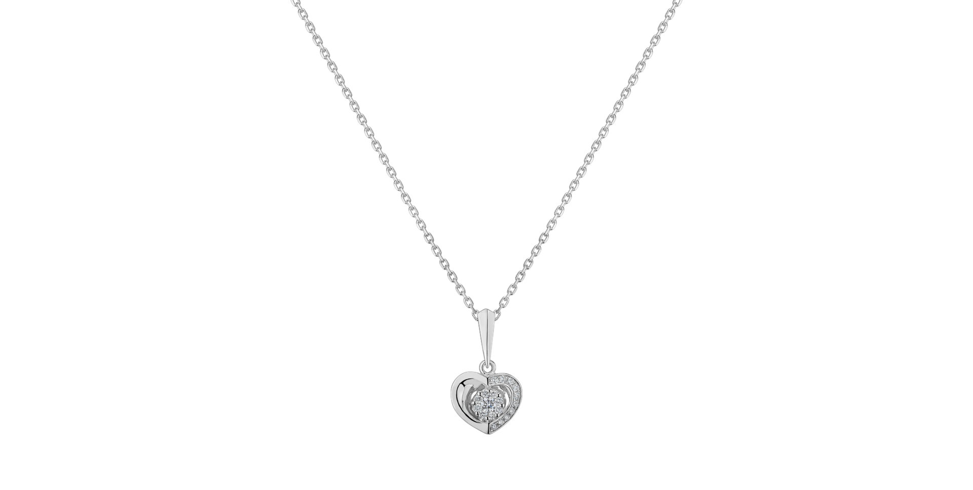 Diamond pendant Royal Romance