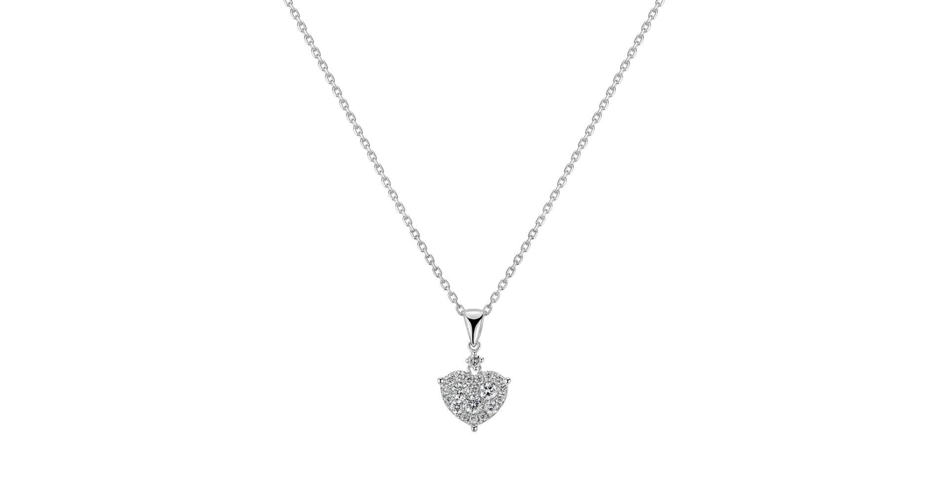 Diamond pendant Sparkling Romance
