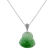 Diamond pendant with Jade Noble Glow3