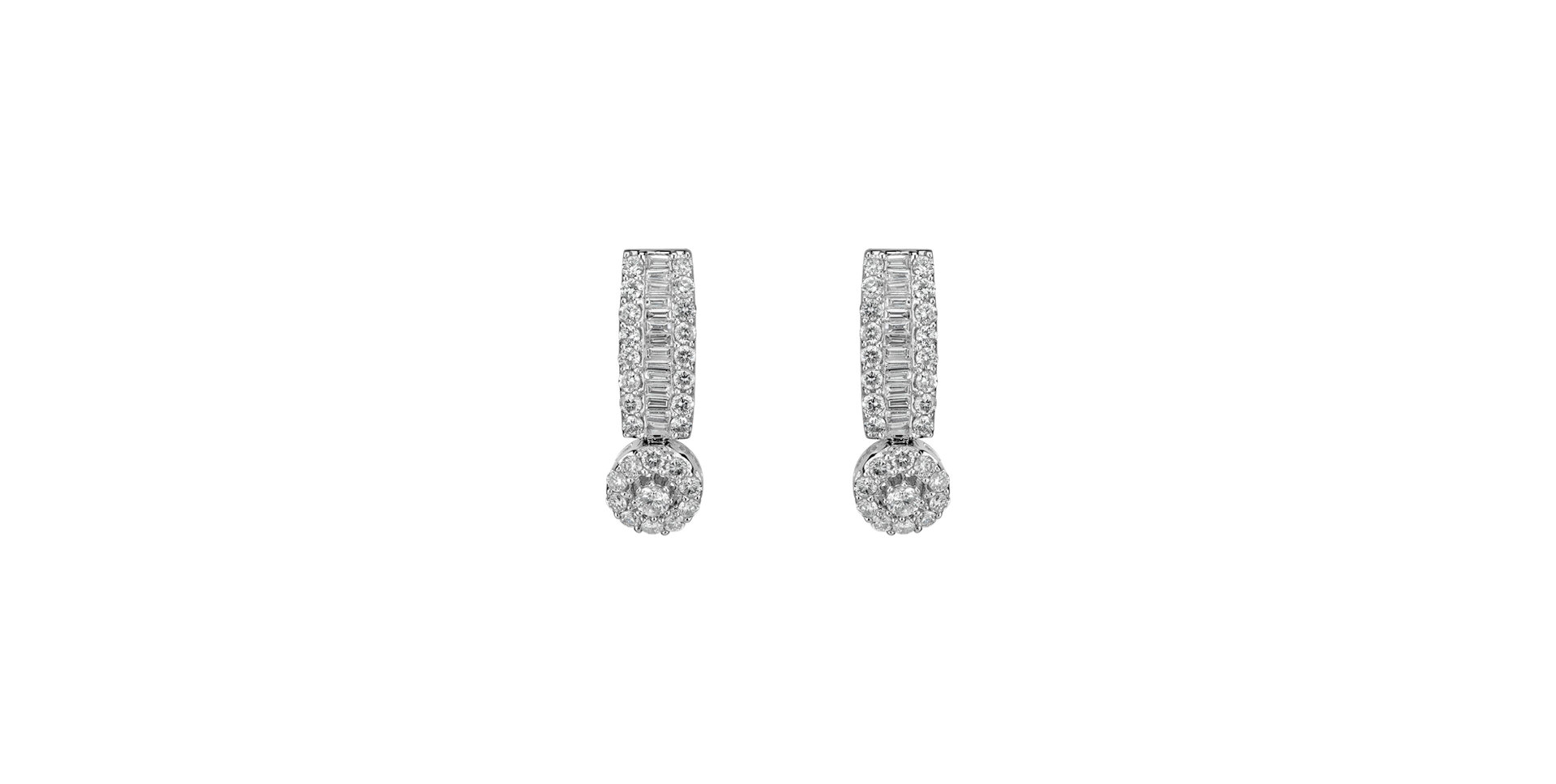 Diamond earrings Georgiana