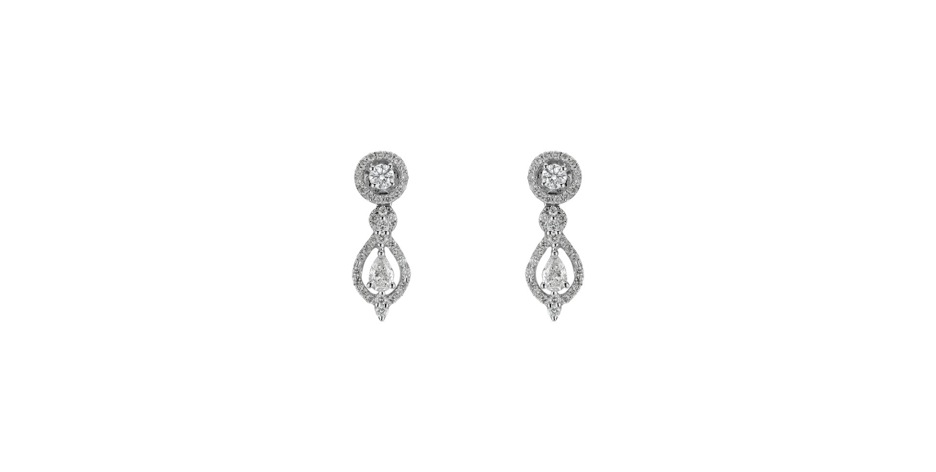 Diamond earrings Levison