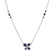 Diamond necklace with Sapphire Chamaedrys3
