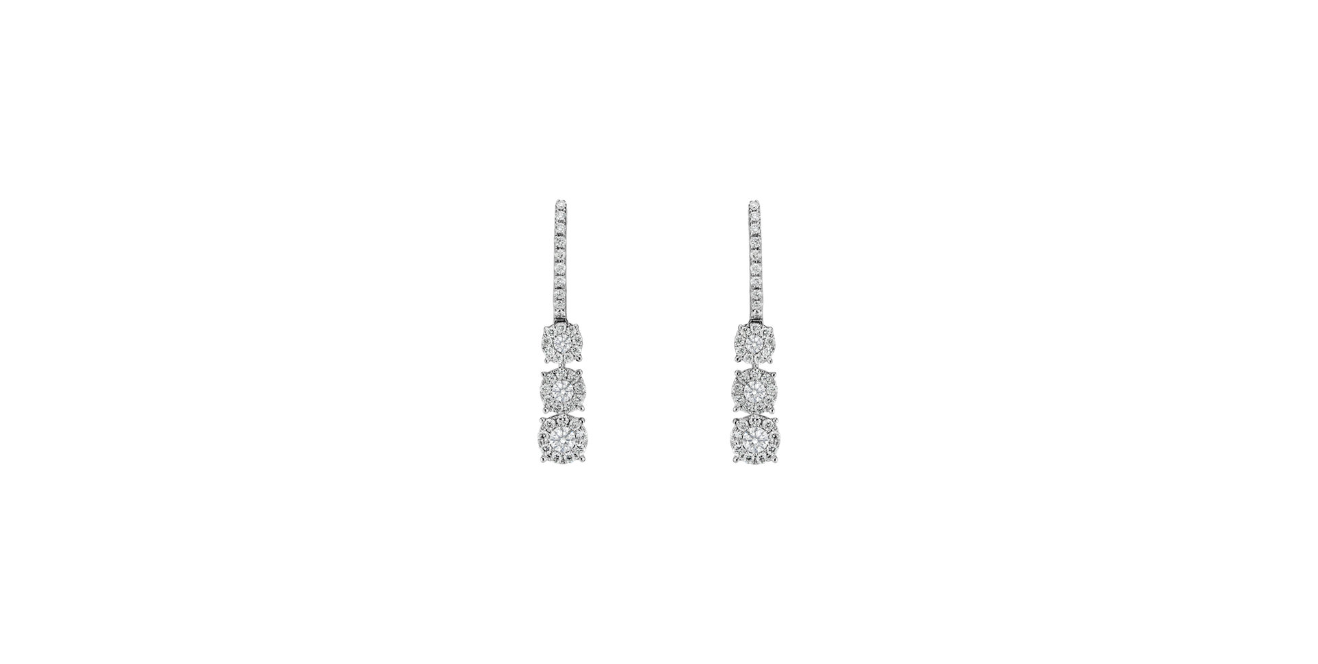 Diamond earrings Rudra