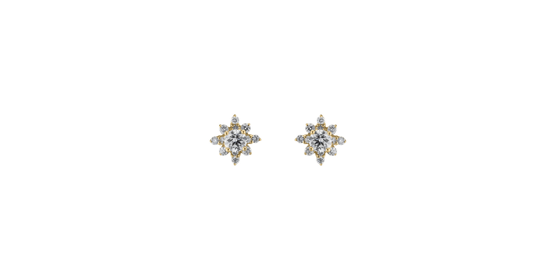 Diamond earrings Space Light