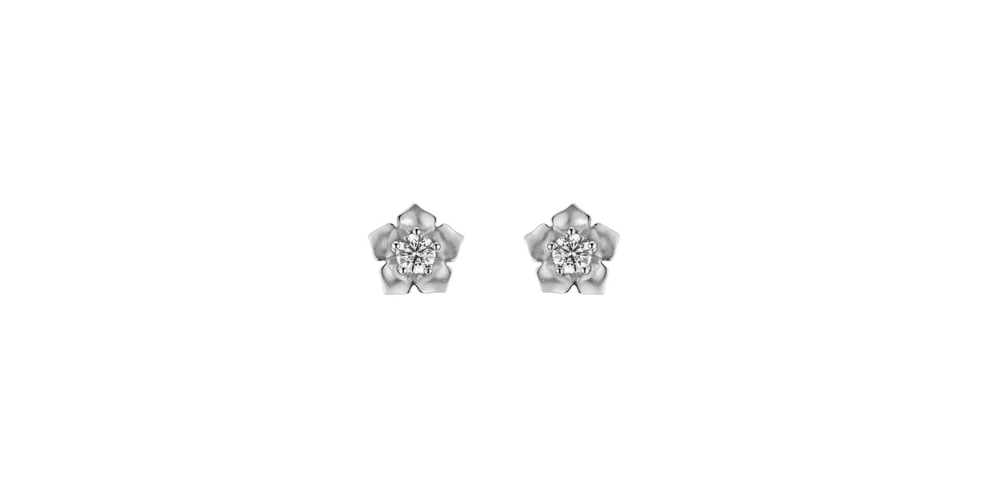 Diamond earrings Sublime Bloom