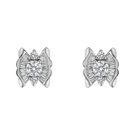 Diamond earrings Ubiquitous Love