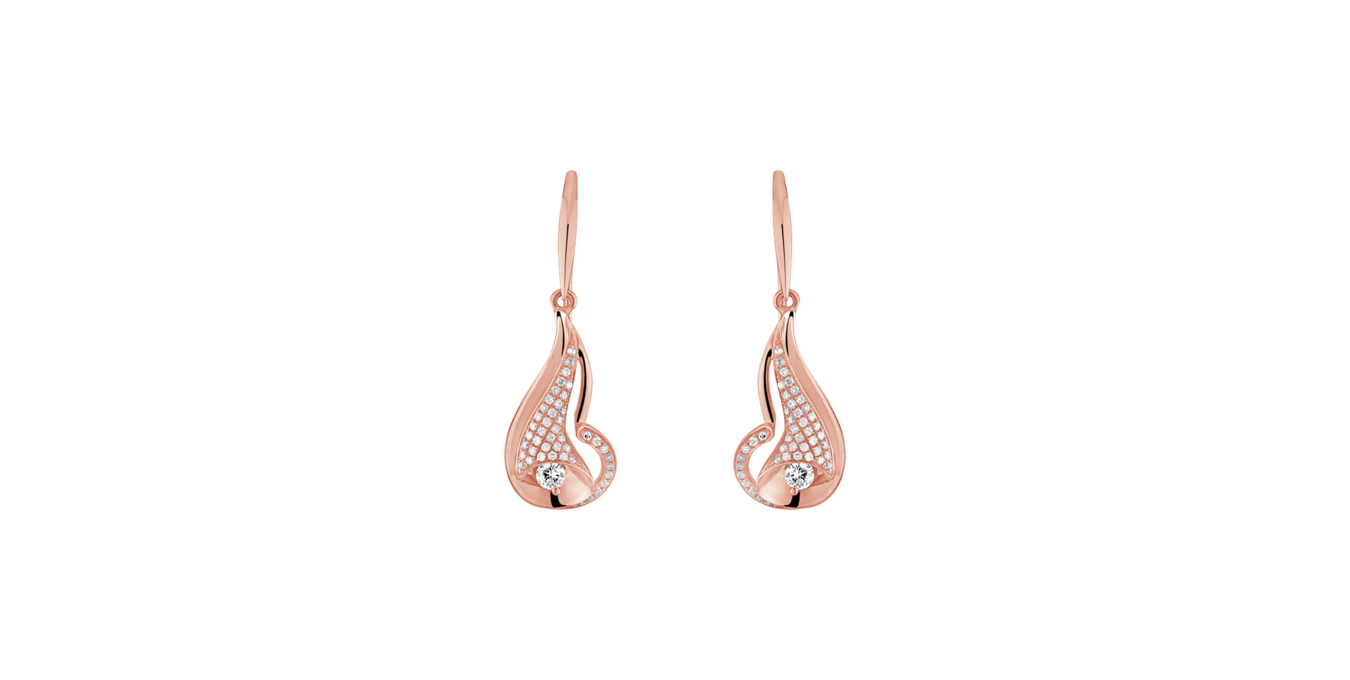 Diamond earrings Sunny Rain