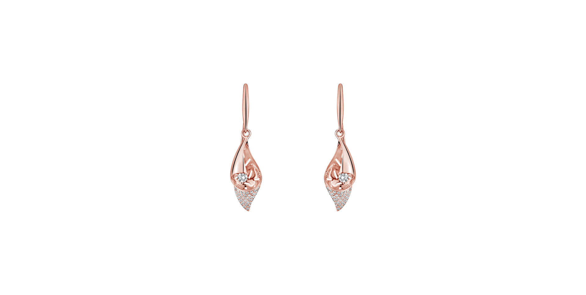 Diamond earrings Flitter Wika