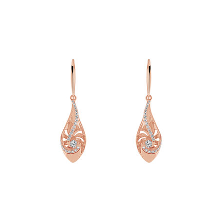 Diamond earrings Paaliaq