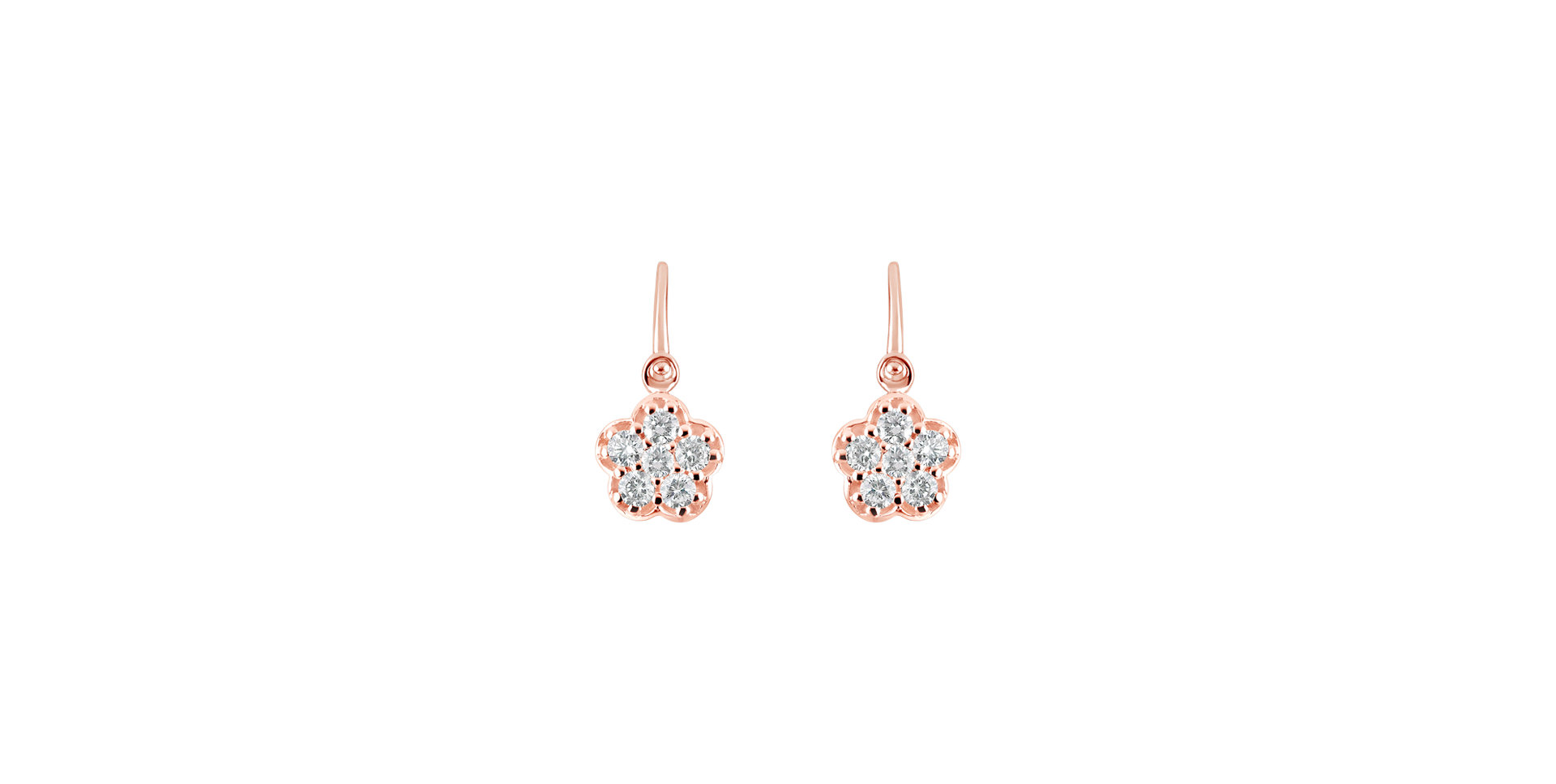 Children's diamond earrings Arleta