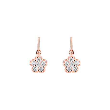 Children's diamond earrings Arleta