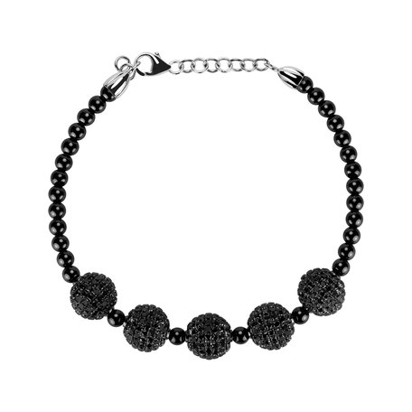 Bracelet with black diamonds Barboletta