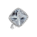 Diamond ring with Aquamarine Miraculeux3