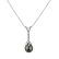 Diamond pendant with Pearl Elinoire3
