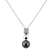 Diamond pendant with Pearl Tanigrei3