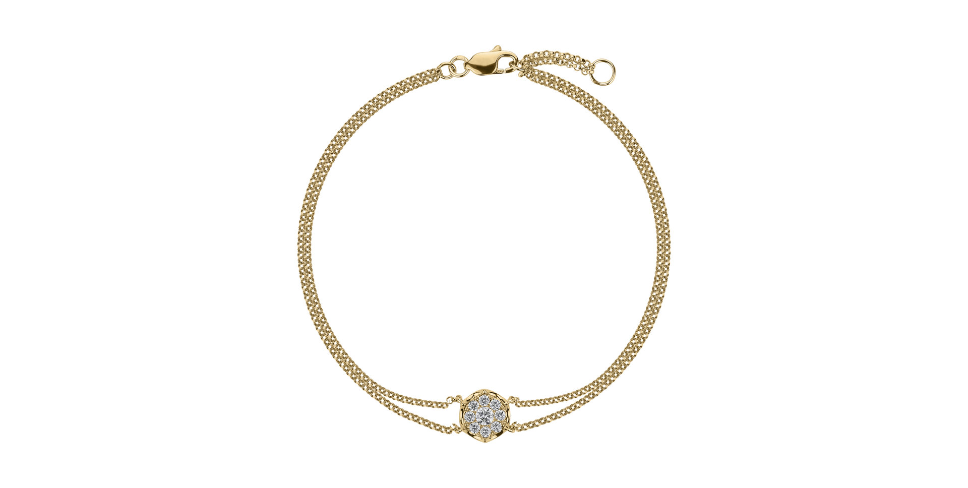 Bracelet with diamonds Bonny