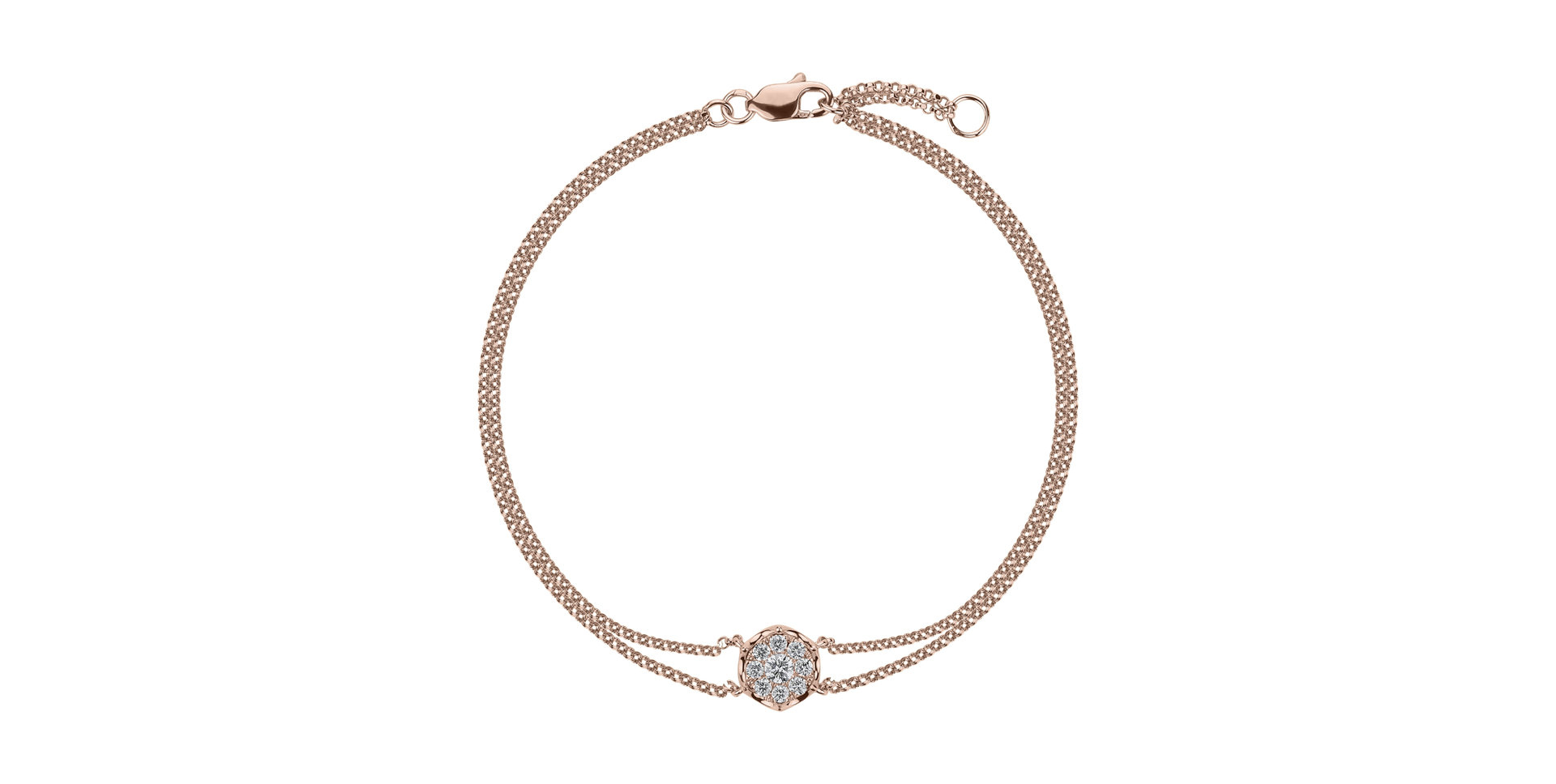 Bracelet with diamonds Bonny