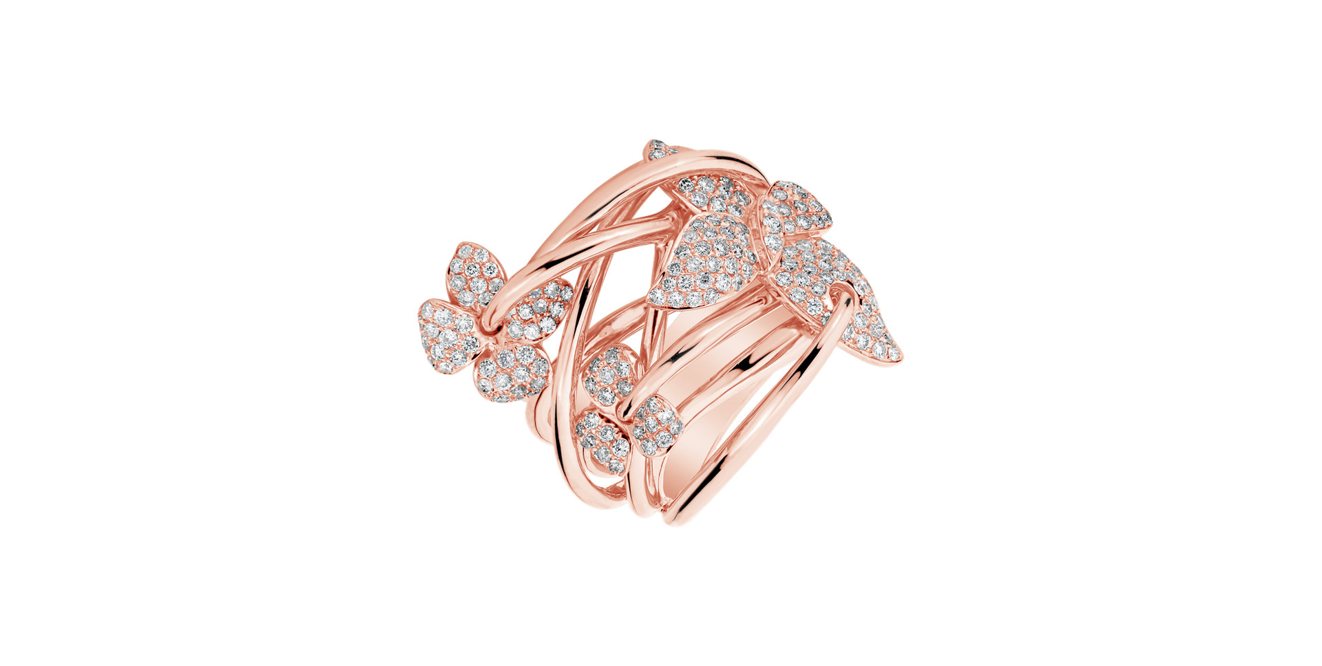 Diamond ring Butterfly Efect