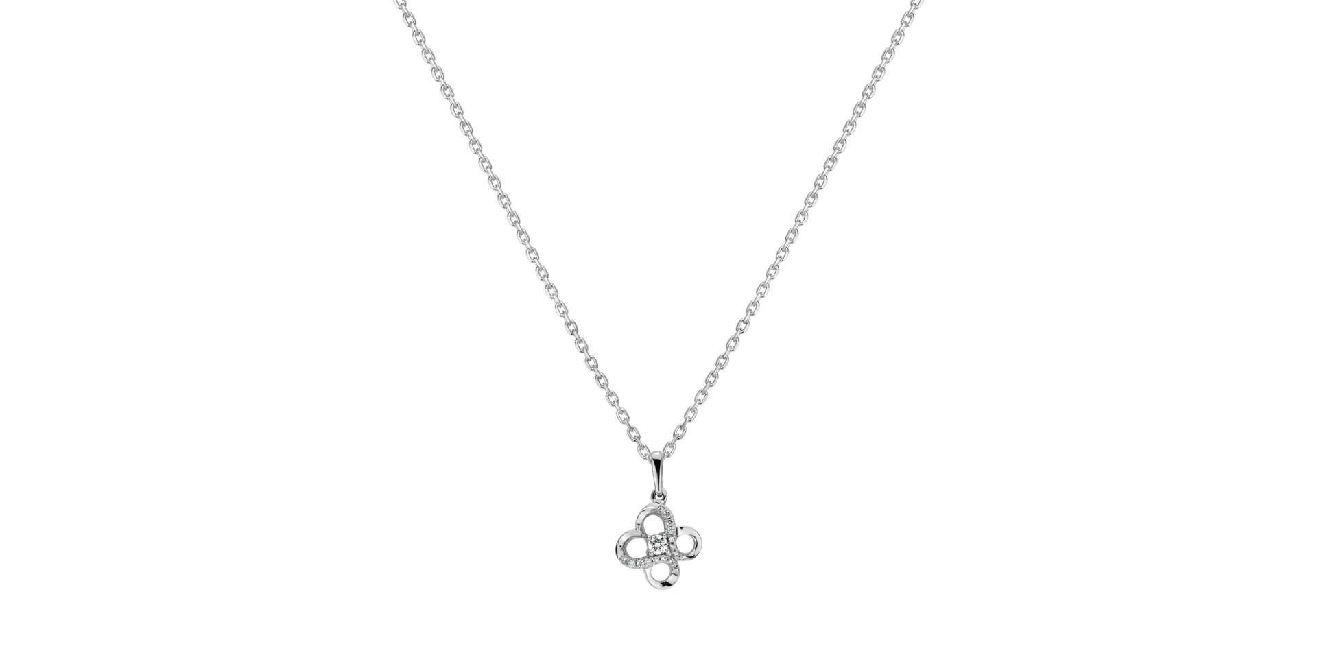 Diamond pendant Gentle Spark