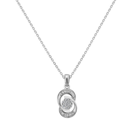 Diamond pendant Eternal Shine