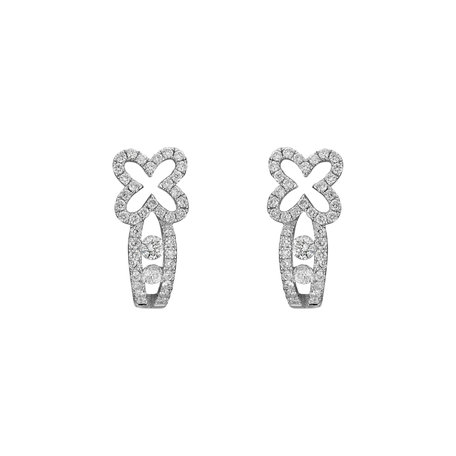 Diamond earrings Lucky Ones