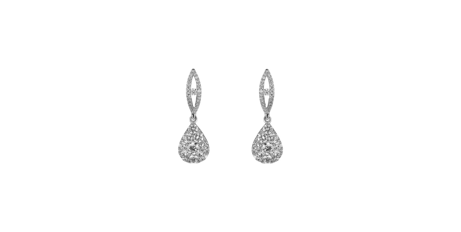 Diamond earrings Amélie