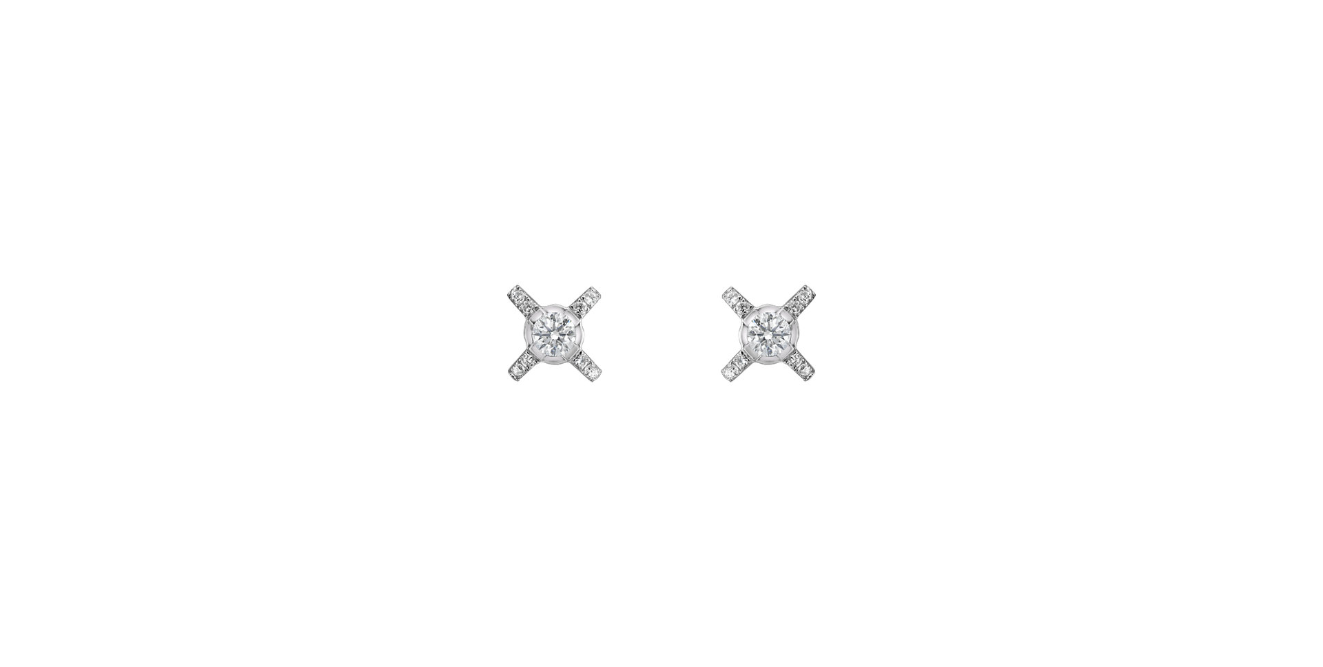 Diamond earrings Lovely Charm