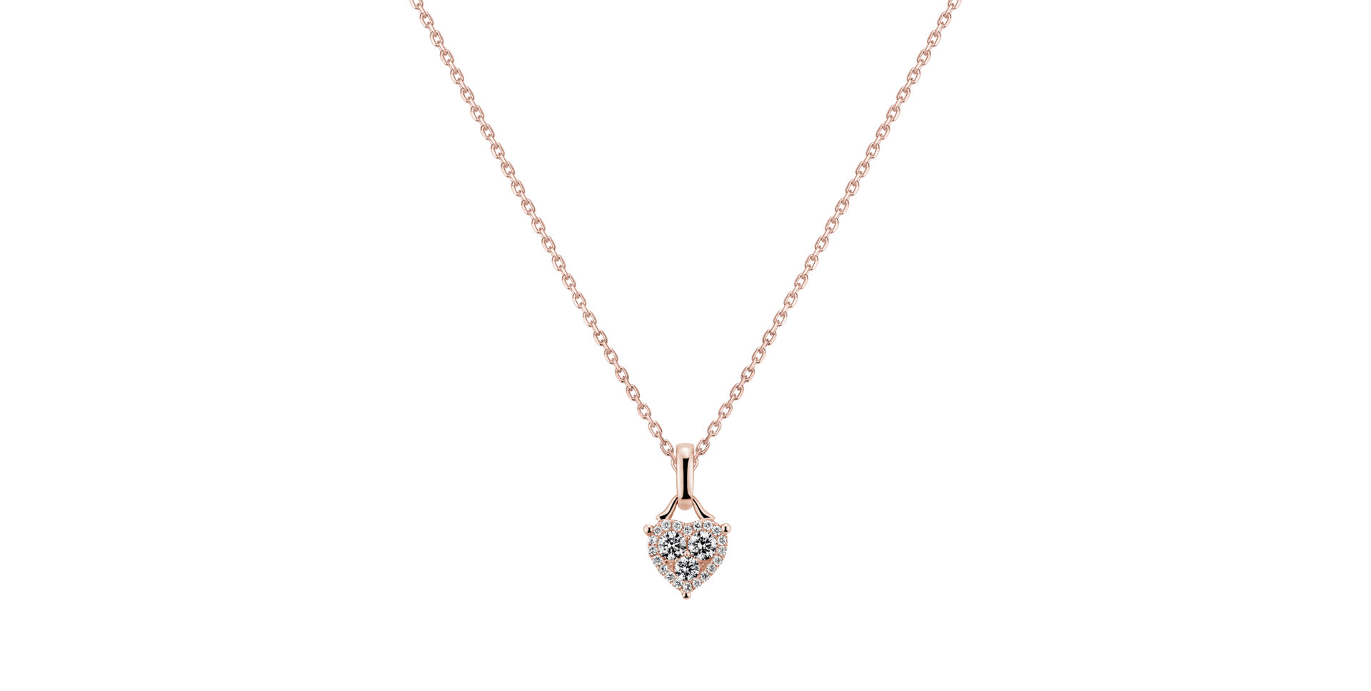 Diamond pendant Yuko