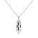 Diamond pendant with Onyx and Pearl Art of Underwater3